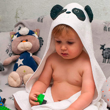 Hooded Towels - Jumpy Moo's - Baby Essentials